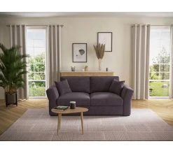 Meilleur prix ⭐ TIME Canapé 3 places CASABLANCA tissu Enjoy marron glacé 5 😀