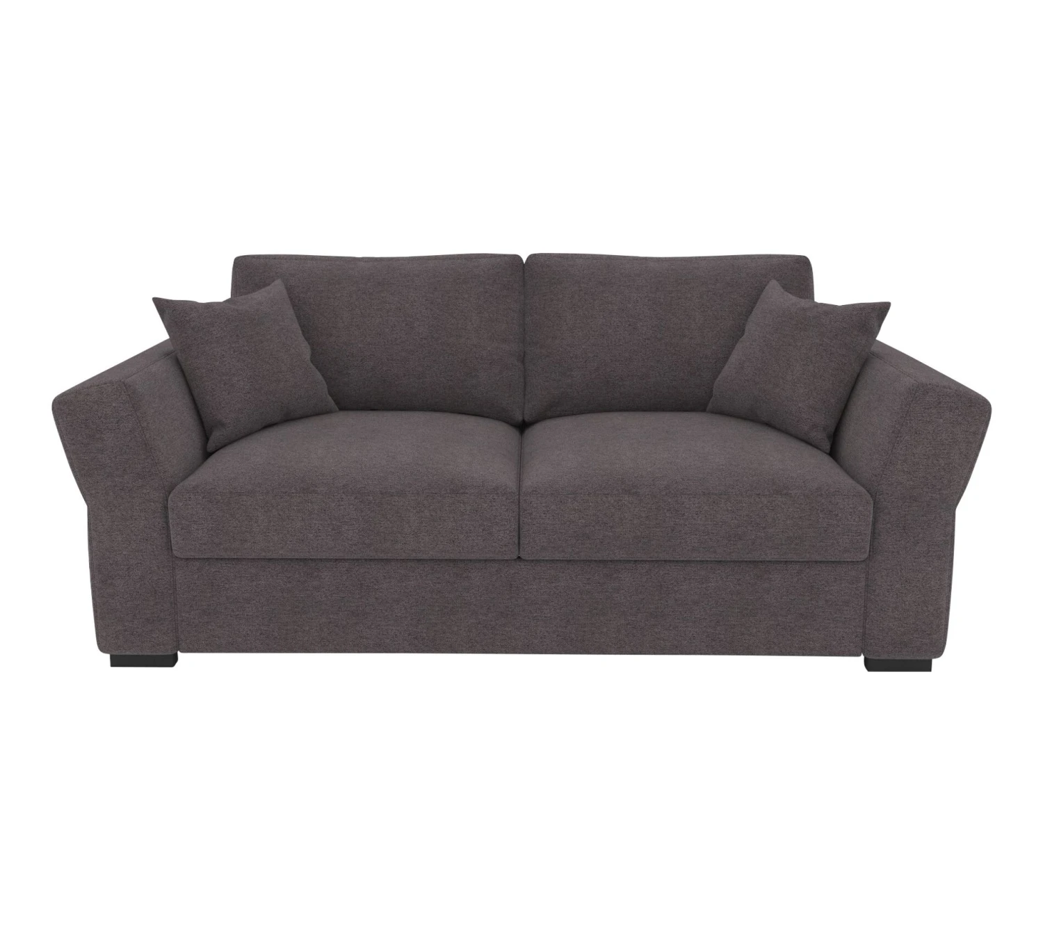 Meilleur prix ⭐ TIME Canapé 3 places CASABLANCA tissu Enjoy marron glacé 5 😀 – Image 2