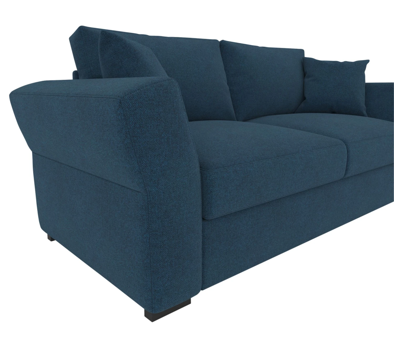 Offres ❤️ TIME Canapé 3 places CASABLANCA tissu Malmo bleu 81 ⌛ – Image 5