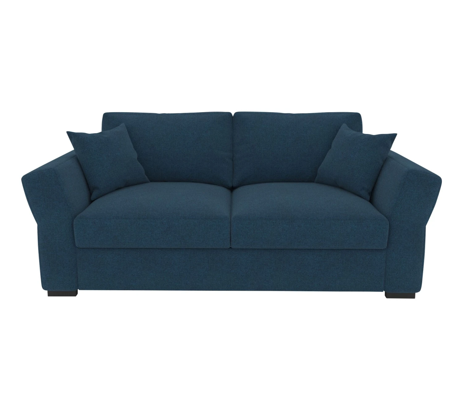 Offres ❤️ TIME Canapé 3 places CASABLANCA tissu Malmo bleu 81 ⌛ – Image 2