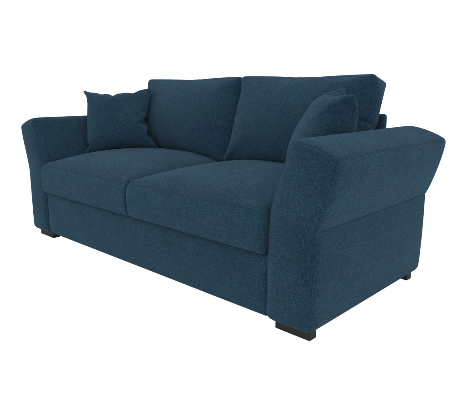 Offres ❤️ TIME Canapé 3 places CASABLANCA tissu Malmo bleu 81 ⌛ – Image 4