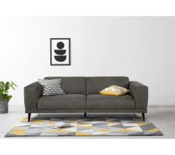 Les meilleures critiques de 🥰 TIME Canapé 3 places OSLO tissu Apache gris foncé 👍