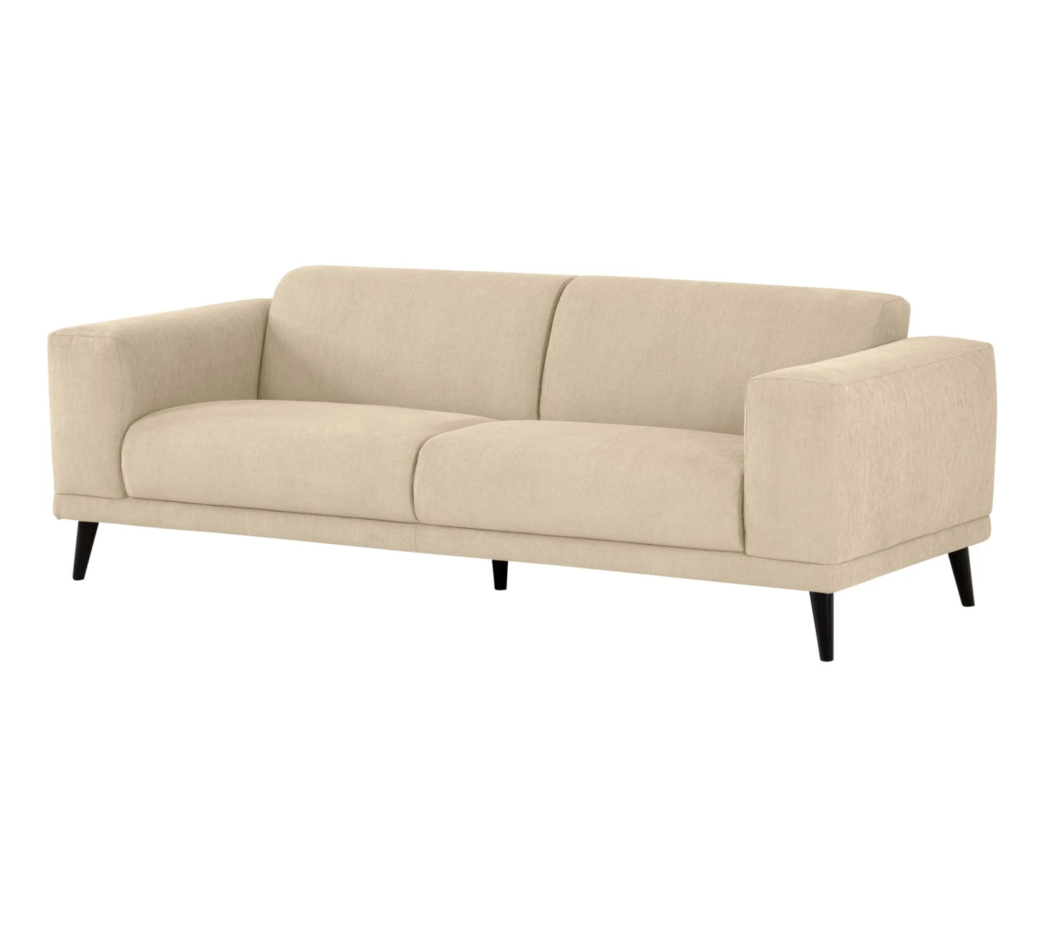 De gros đ TIME Canapé 3 places OSLO tissu apolo 9 sable â â Image 4