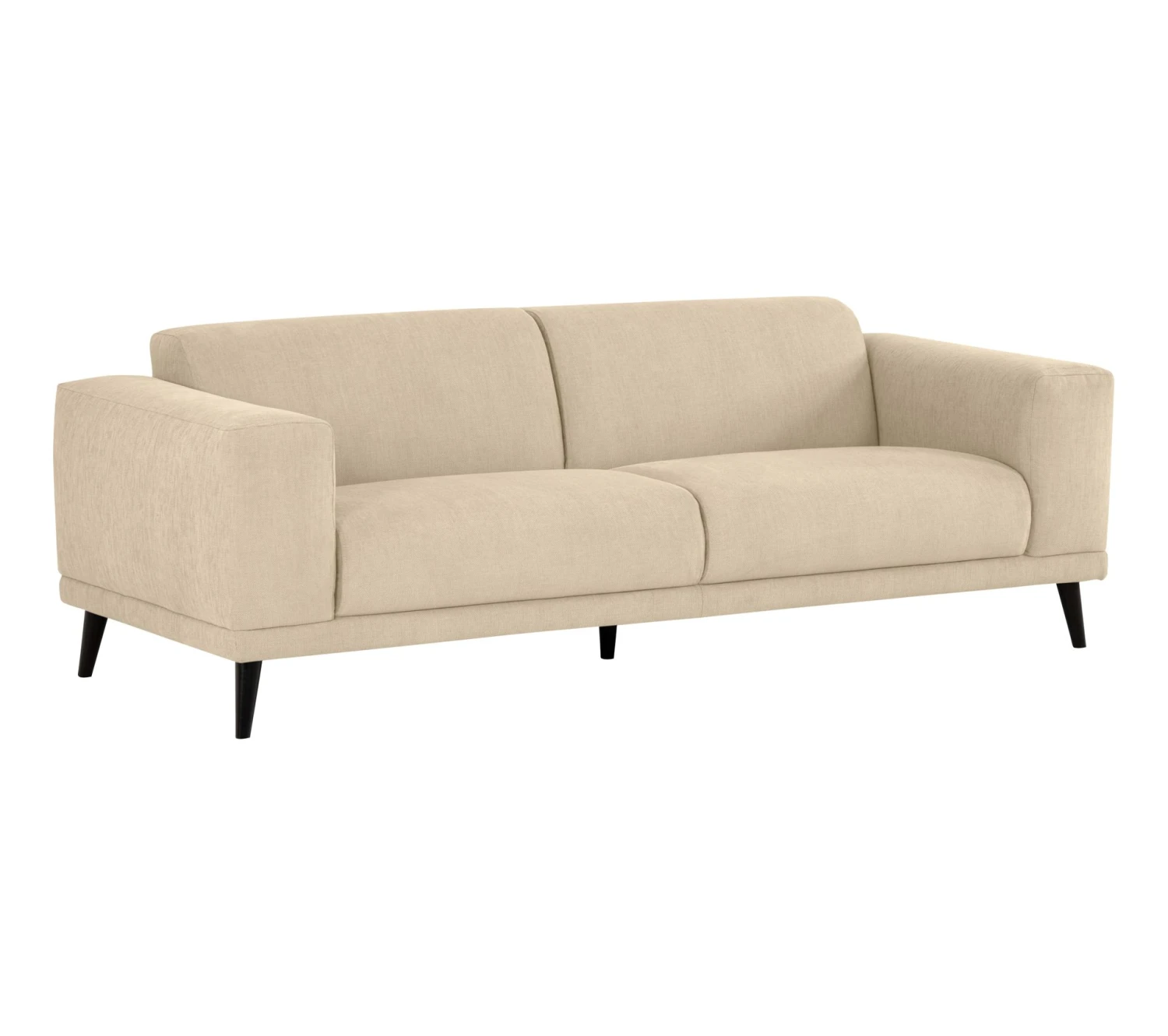 De gros đ TIME Canapé 3 places OSLO tissu apolo 9 sable â â Image 3