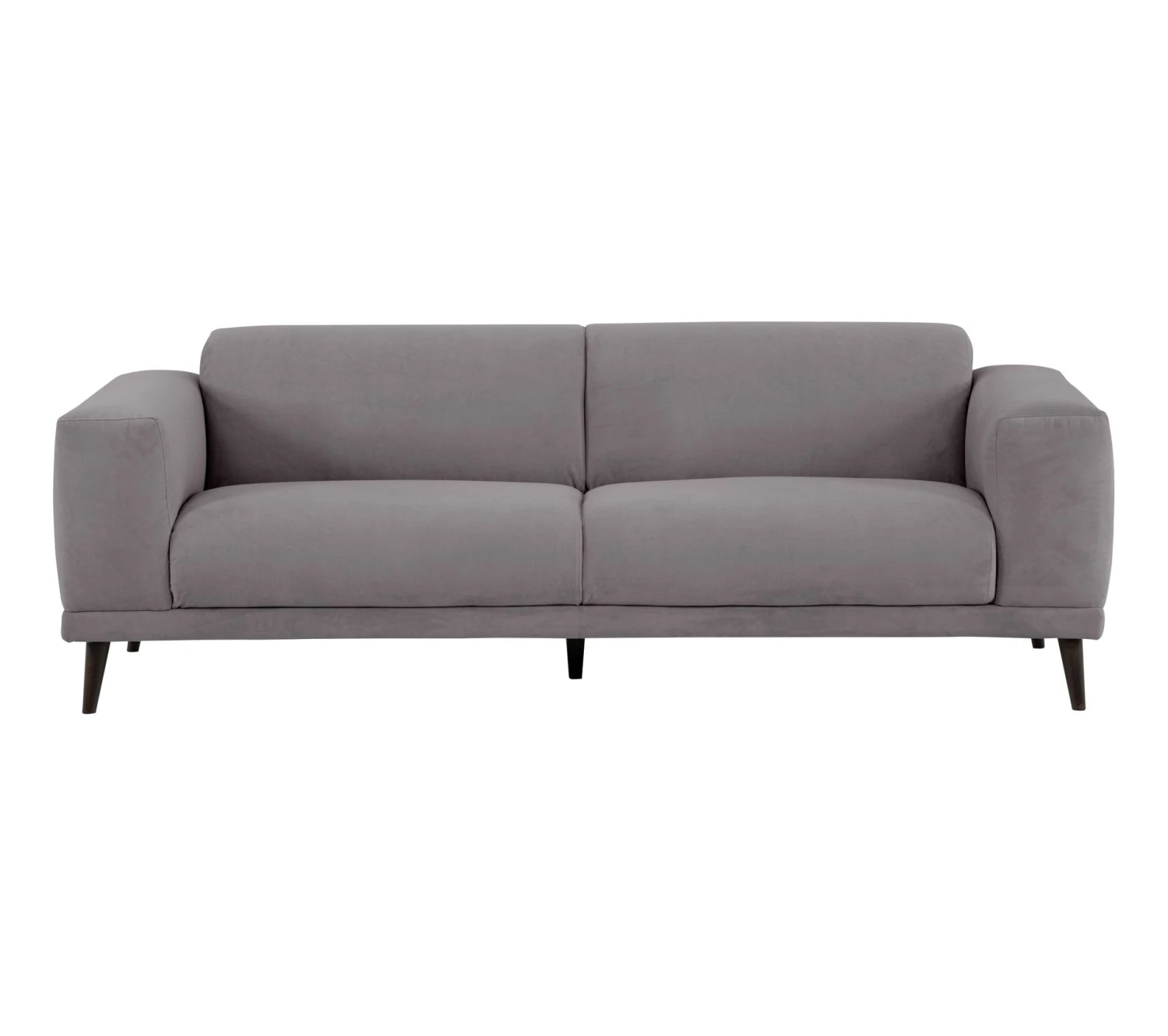 Meilleur prix 🧨 TIME Canapé 3 places OSLO tissu bella dark grey ✔️ – Image 2