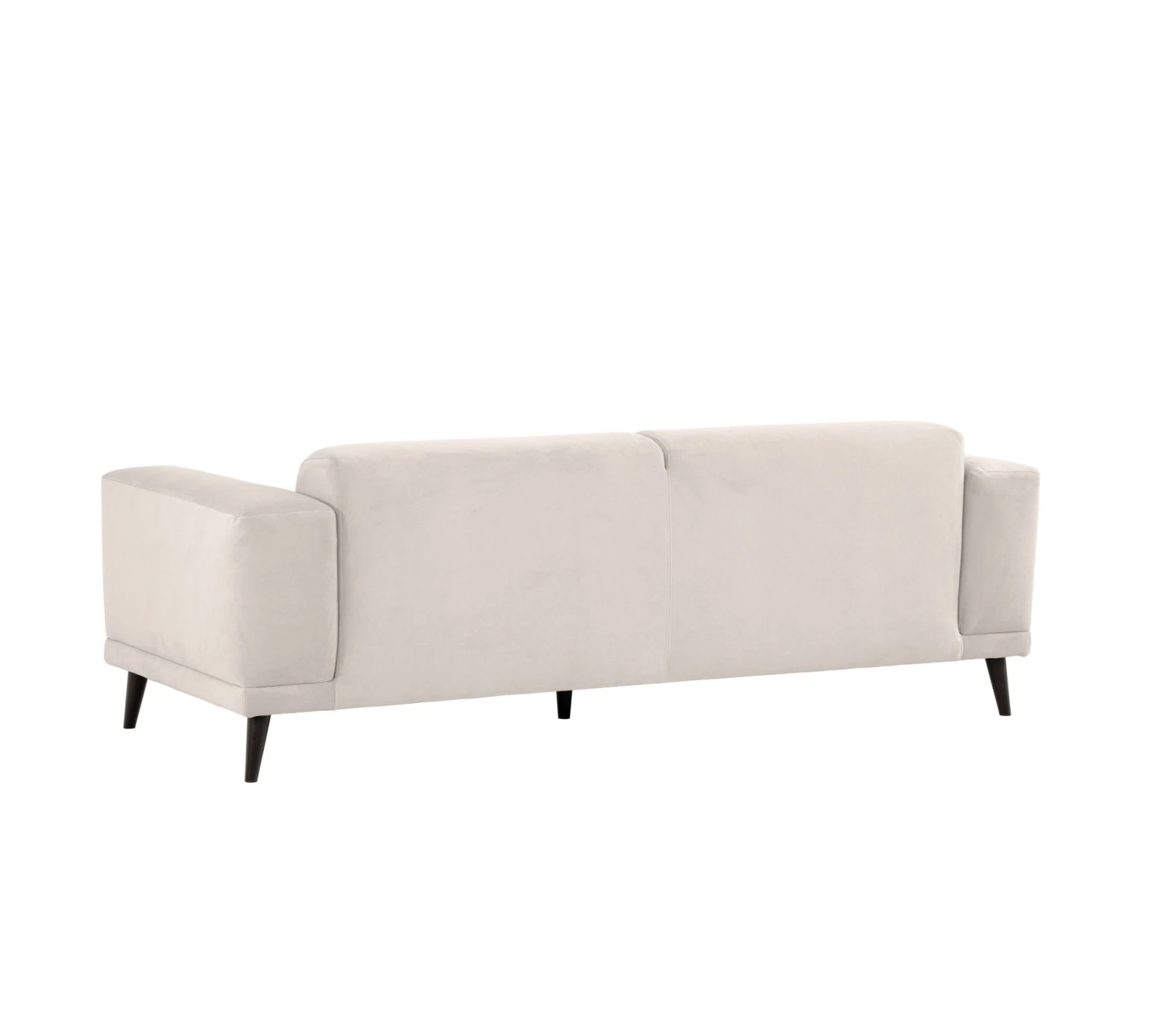 Meilleur prix 👍 TIME Canapé 3 places OSLO tissu bella galet(silver) 💯 – Image 5