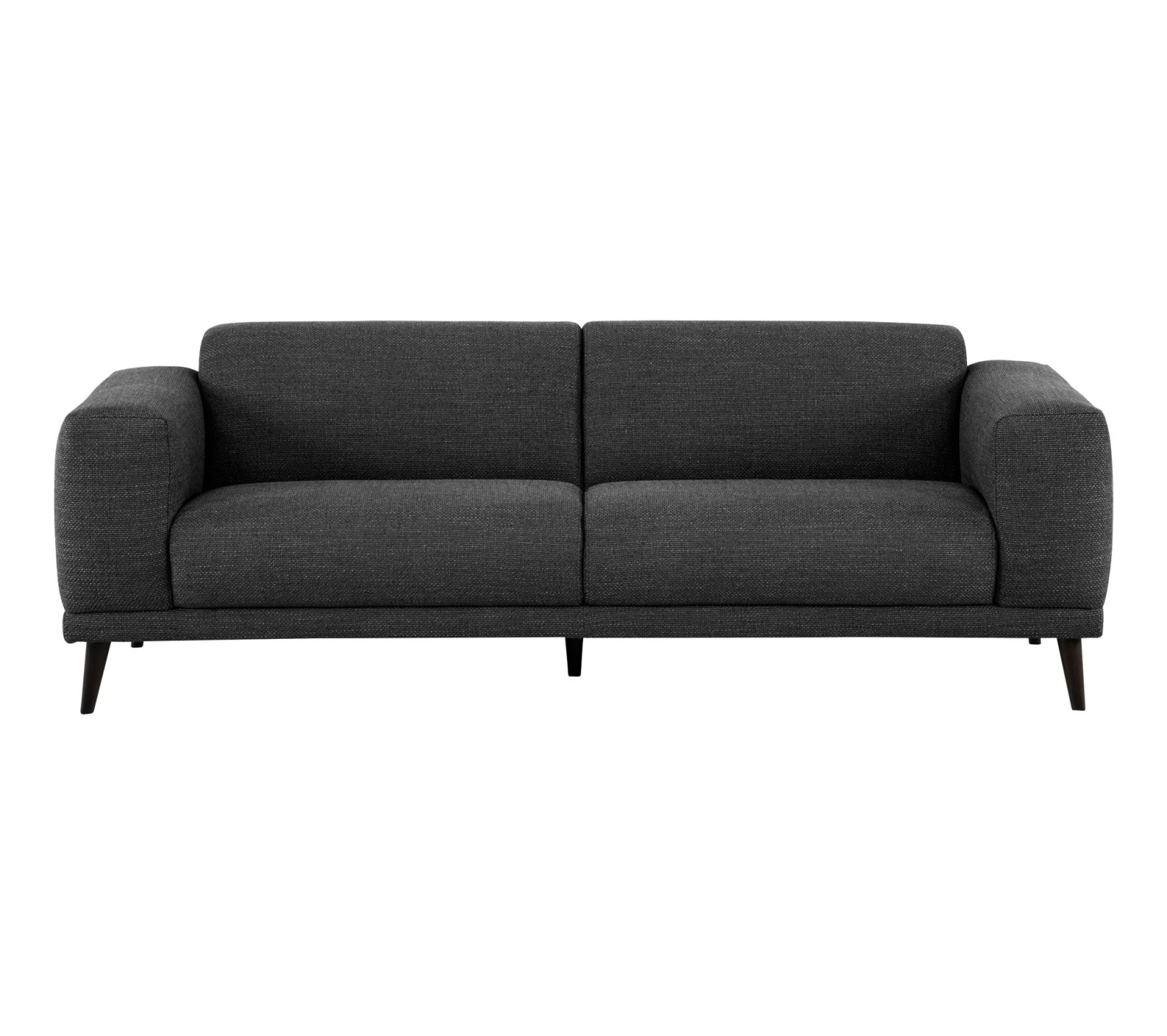 Meilleur prix ✔️ TIME Canapé 3 places OSLO tissu love anthracite 26 😀 – Image 2